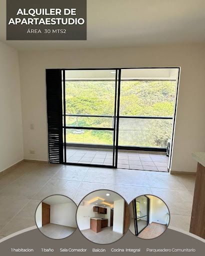 Apartaestudio en arriendo Valle Del Cauca Cali Santa Mónica 30 m2 Habitaciones 1 Baños 1 Garajes 0 Precio $1700000