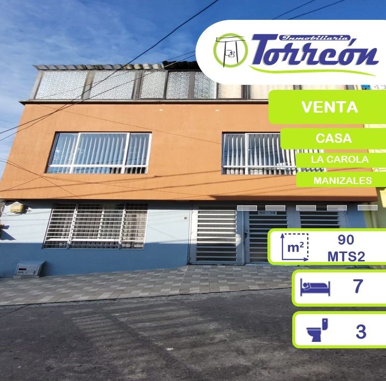 Casa en venta Caldas Manizales La Carola 90 m2 Habitaciones 6 Baños 3 Garajes 1 Precio $400000000