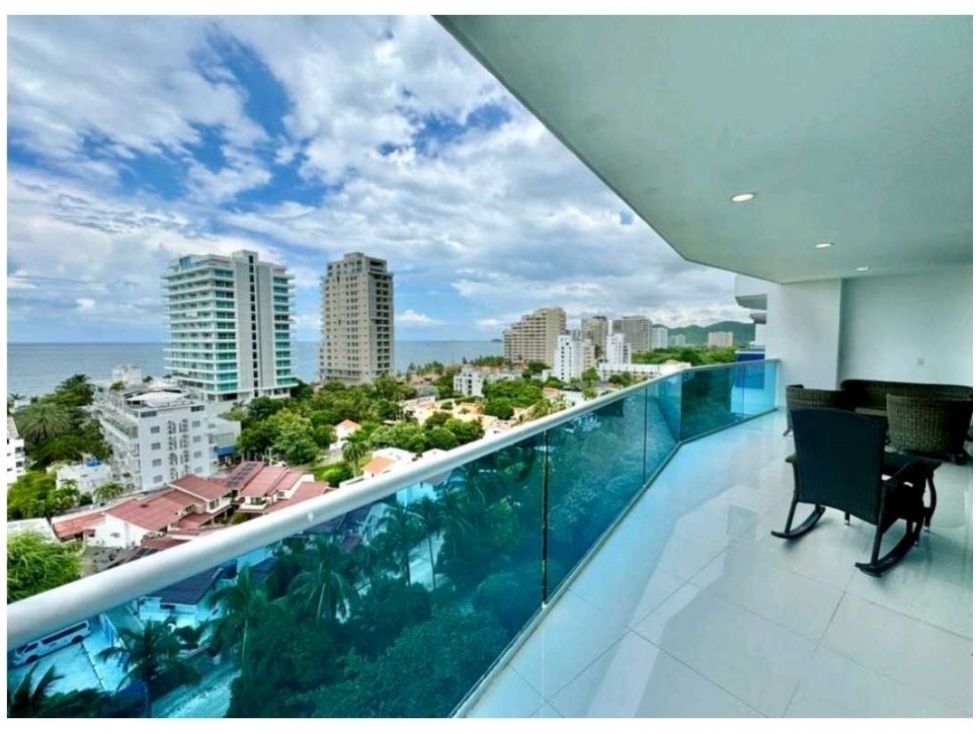 Apartamento en venta Magdalena Santa Marta Vista Hermosa Sur 162 m2 Habitaciones 3 Baños 4 Garajes 1 Precio $1200000000