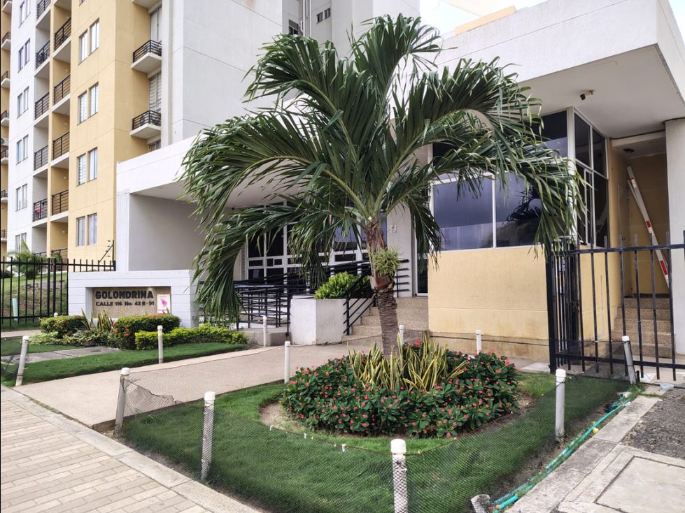 Apartamento en arriendo Atlántico Barranquilla Conjunto Residencial Turpial 57 m2 Habitaciones 2 Baños 2 Garajes 0 Precio $1200000