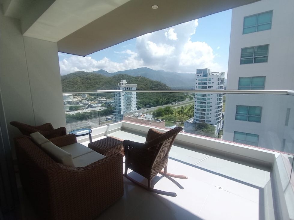 Apartamento en venta Magdalena Santa Marta Br Lagomar Marine Club 70 m2 Habitaciones 1 Baños 2 Garajes 1 Precio $890000000