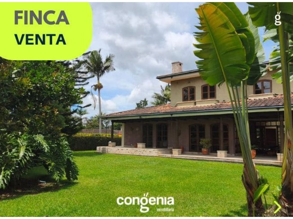 Finca en venta Antioquia Rionegro Gualanday 450 m2 Habitaciones 5 Baños 6 Garajes 2 Precio $3500000000