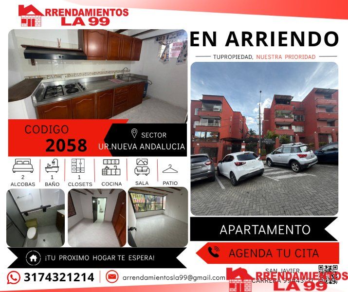 Apartamento en arriendo Antioquia Medellín Veinte De Julio 52 m2 Habitaciones 2 Baños 1 Garajes 0 Precio $1600000