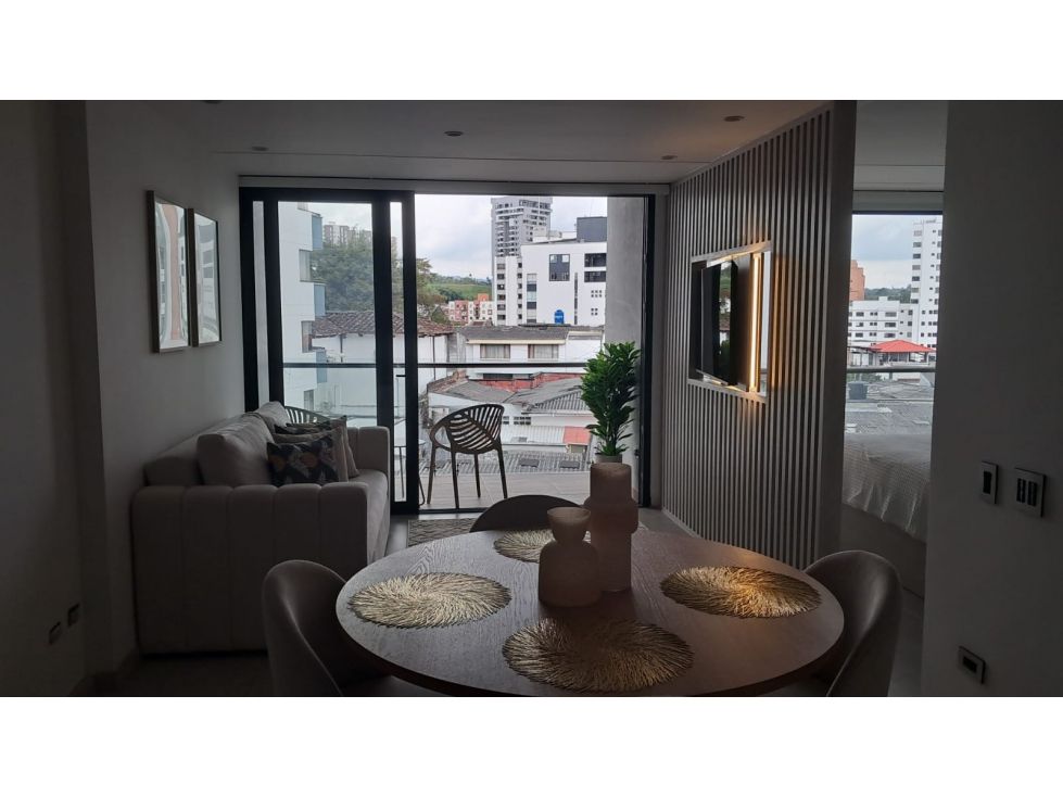 Apartaestudio en venta Risaralda Pereira Los Alpes 49 m2 Habitaciones 1 Baños 2 Garajes 1 Precio $670000000