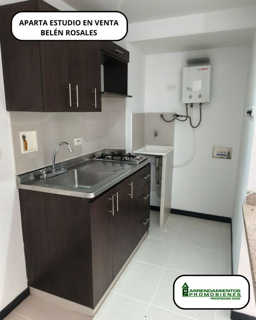 Apartaestudio en venta Antioquia Medellín Rosales 38 m2 Habitaciones 1 Baños 1 Garajes 0 Precio $298000000