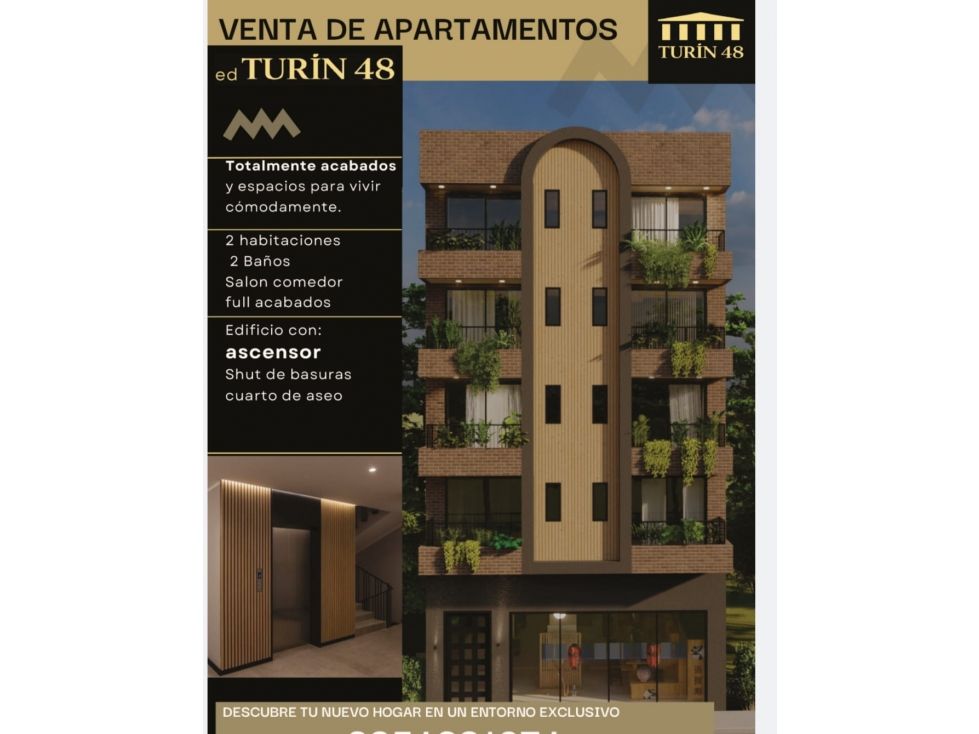Apartaestudio en venta Antioquia Itagüí Itagüí 38 m2 Habitaciones 1 Baños 1 Garajes 0 Precio $238000000