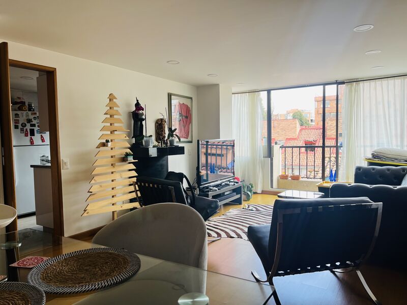 Apartamento en venta Cundinamarca Bogotá La Carolina 80 m2 Habitaciones 2 Baños 2 Garajes 1 Precio $695000000