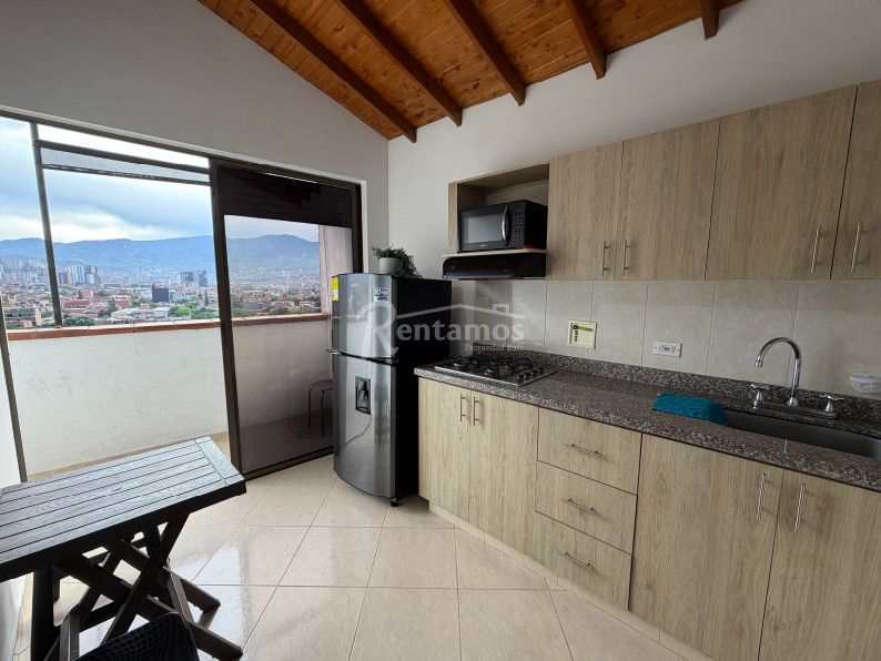 Apartaestudio en arriendo Antioquia Envigado Alto De Misael 34 m2 Habitaciones 1 Baños 1 Garajes 0 Precio $1950000