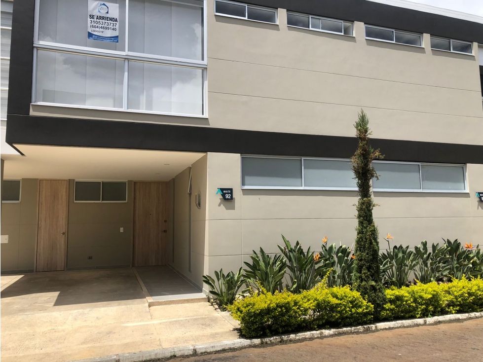 Casa en arriendo Antioquia Rionegro El Porvenir 165 m2 Habitaciones 3 Baños 4 Garajes 2 Precio $6850000