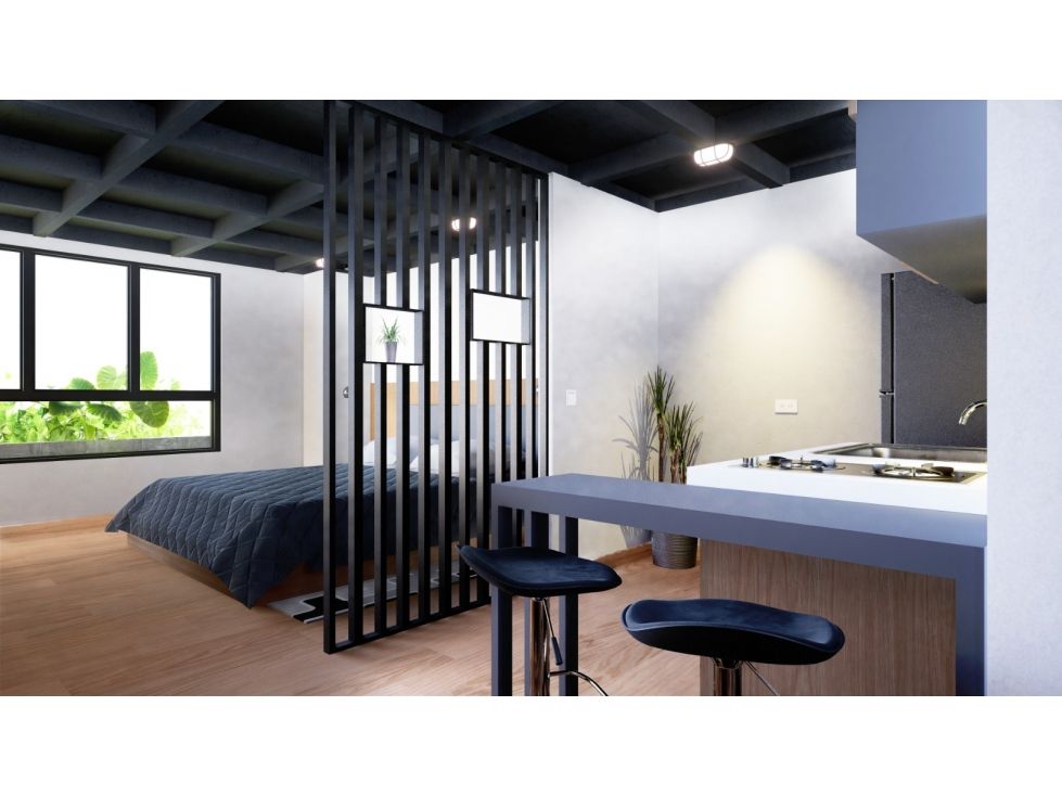 Apartaestudio en venta Antioquia Medellín Ferreni 38 m2 Habitaciones 1 Baños 1 Garajes 0 Precio $340000000