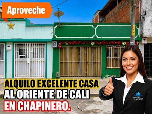 Casa en arriendo Valle Del Cauca Cali Chapinero 170 m2 Habitaciones 3 Baños 2 Garajes 0 Precio $1300000