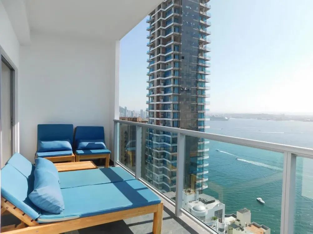 Apartamento en arriendo Bolívar Cartagena Boca Grande 98 m2 Habitaciones 2 Baños 2 Garajes 1 Precio $3600000