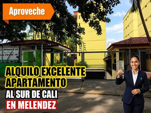 Apartamento en arriendo Valle Del Cauca Cali Conjunto Residencial Bosques De San Joaquin 65 m2 Habitaciones 3 Baños 2 Garajes 1 Precio $1200000