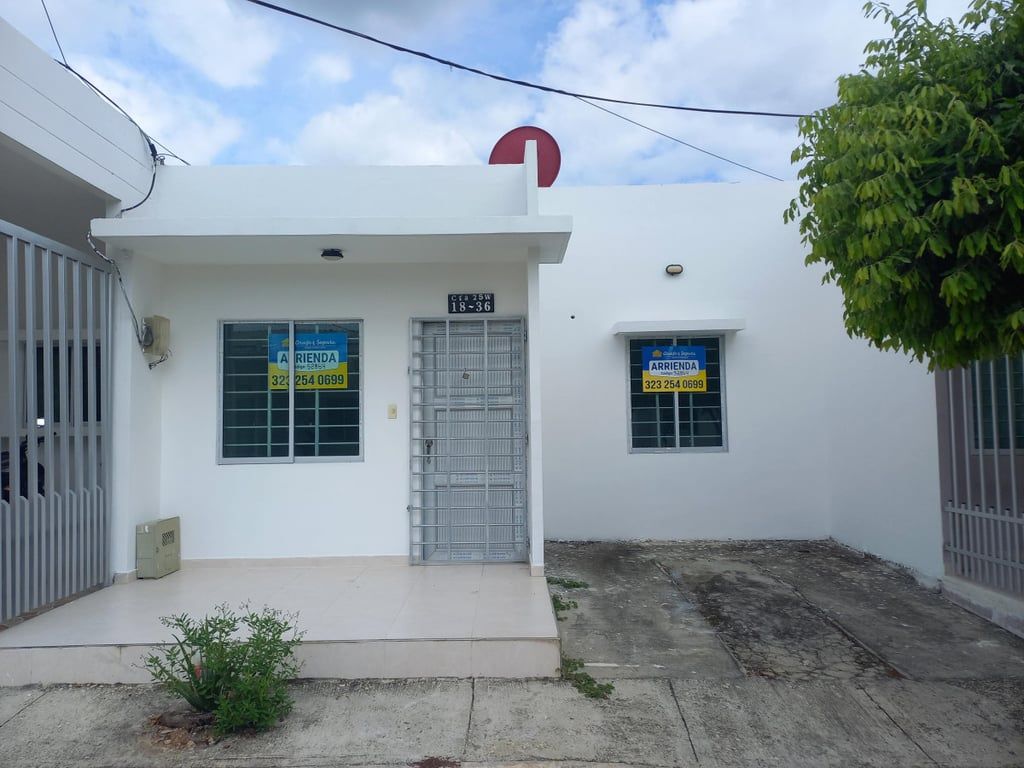 Casa en arriendo Córdoba Montería Asd 69 m2 Habitaciones 2 Baños 1 Garajes 1 Precio $800000