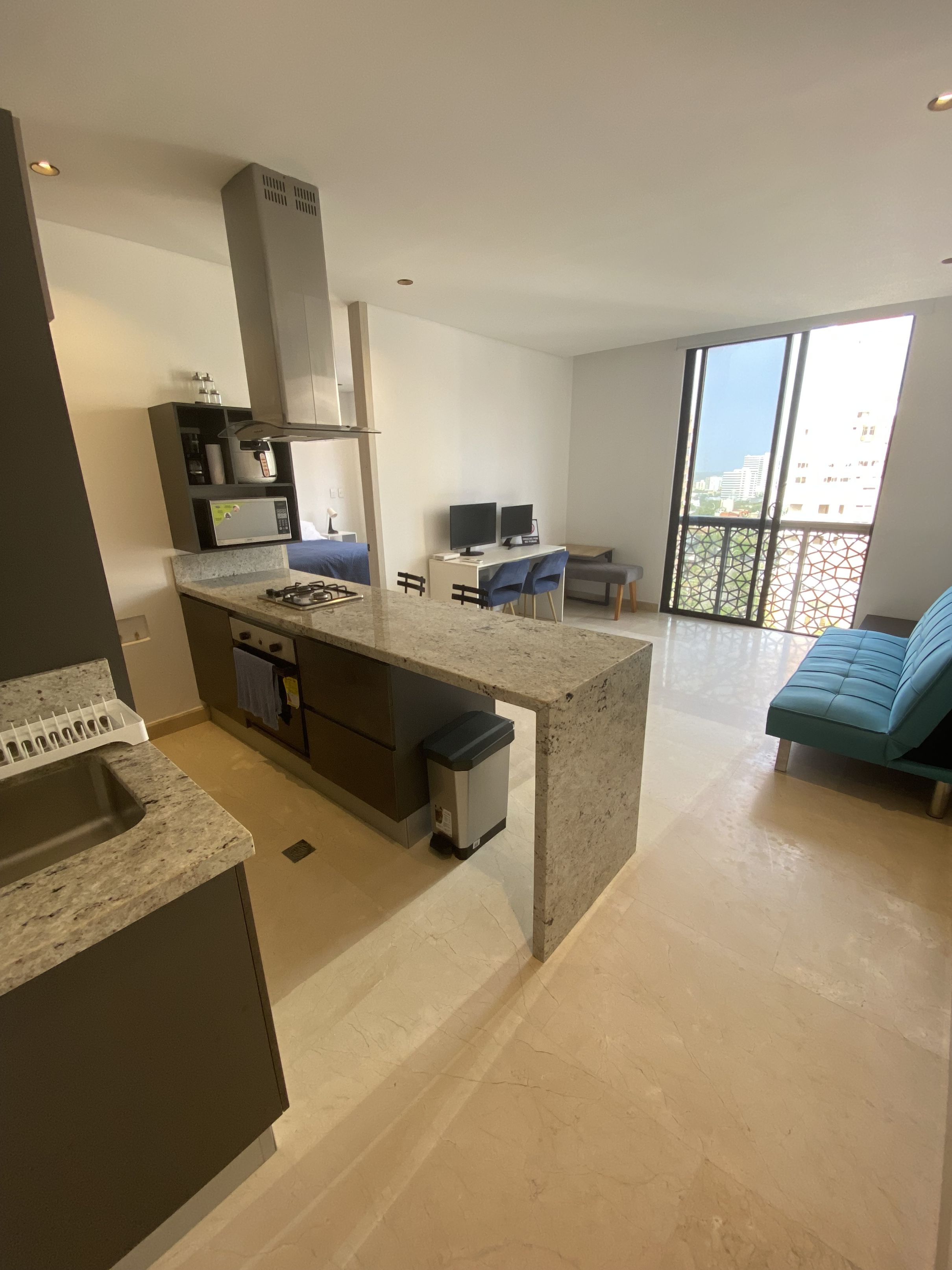 Apartamento en arriendo Atlántico Barranquilla El Golf 45 m2 Habitaciones 1 Baños 1 Garajes 1 Precio $2500000