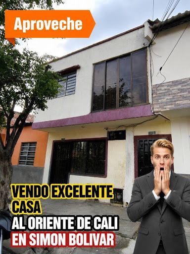 Casa en venta Valle Del Cauca Cali Simón Bolívar 95 m2 Habitaciones 6 Baños 3 Garajes 0 Precio $220000000