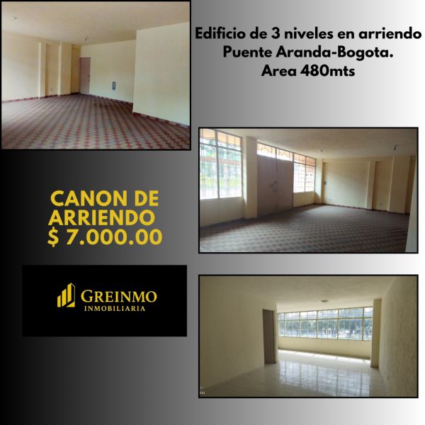 Bodega en arriendo Cundinamarca Bogotá Los Ejidos 480 m2 Habitaciones 0 Baños 4 Garajes 3 Precio $7000000