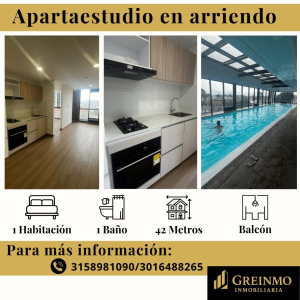 Apartaestudio en arriendo Cundinamarca Bogotá Alcazares 42 m2 Habitaciones 1 Baños 1 Garajes 0 Precio $2500000