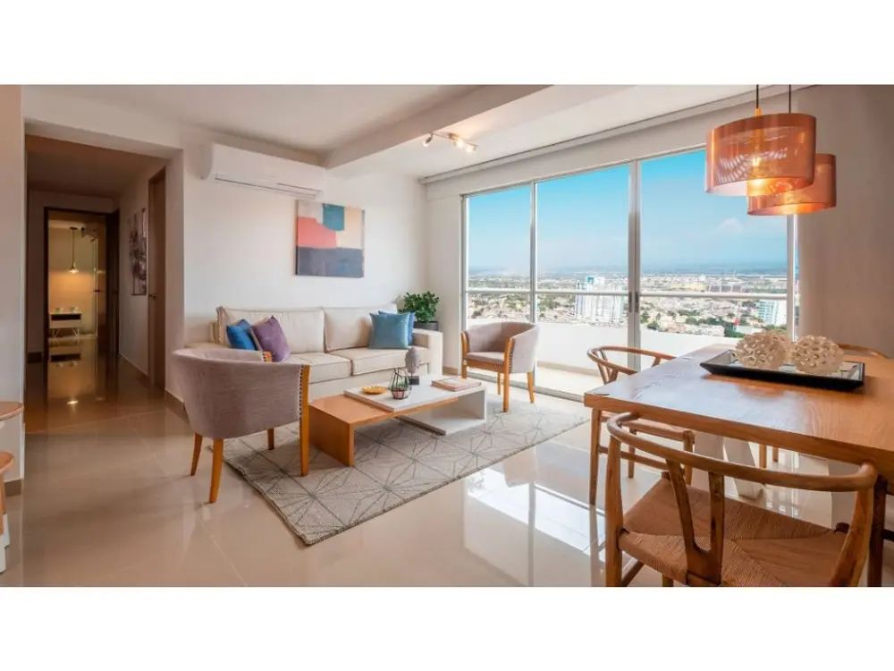 Apartamento en venta Bolívar Cartagena La Boquilla 100 m2 Habitaciones 3 Baños 2 Garajes 1 Precio $215000000