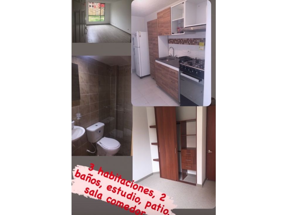 Apartamento en arriendo Cundinamarca Zipaquirá Zipaquira 65 m2 Habitaciones 3 Baños 2 Garajes 0 Precio $1000000