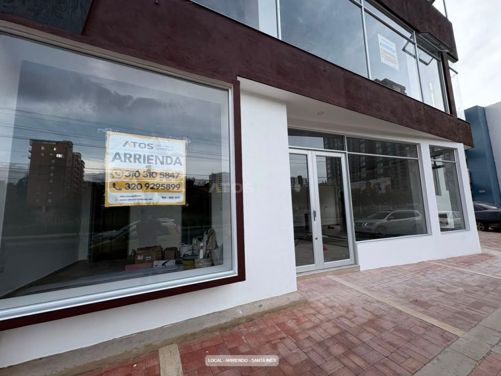 Local en arriendo Boyacá Tunja Urbanización Terrazas De Santa Inés 95 m2 Habitaciones 0 Baños 2 Garajes 0 Precio $5500000