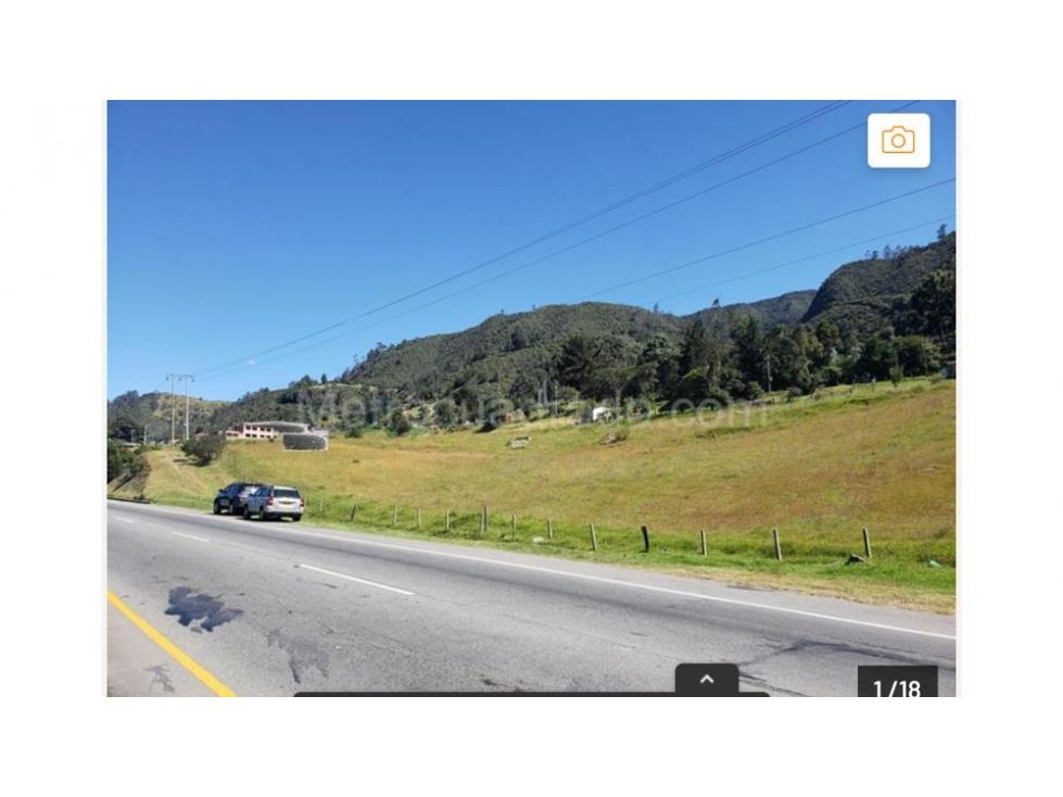 Lote en venta Cundinamarca Sesquilé Sesquile 0 m2 Habitaciones 0 Baños 0 Garajes 0 Precio $1600000000