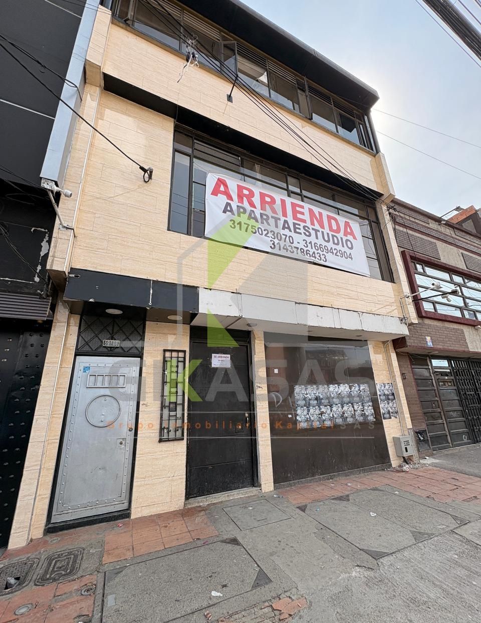 Apartaestudio en arriendo Cundinamarca Bogotá Carvajal 18 m2 Habitaciones 1 Baños 1 Garajes 0 Precio $850000