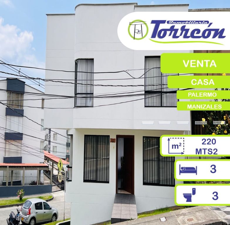 Casa en venta Caldas Manizales Los Sauces 220 m2 Habitaciones 3 Baños 3 Garajes 1 Precio $1200000000