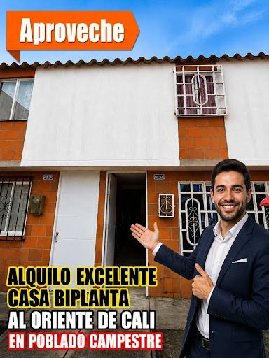 Casa en arriendo Valle Del Cauca Candelaria Candelaria 90 m2 Habitaciones 2 Baños 2 Garajes 1 Precio $650000