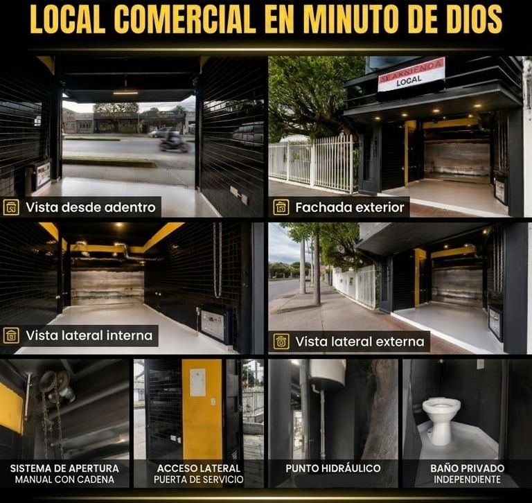 Local en arriendo Cundinamarca Bogotá Minuto De Dios 10 m2 Habitaciones 0 Baños 1 Garajes 0 Precio $1200000
