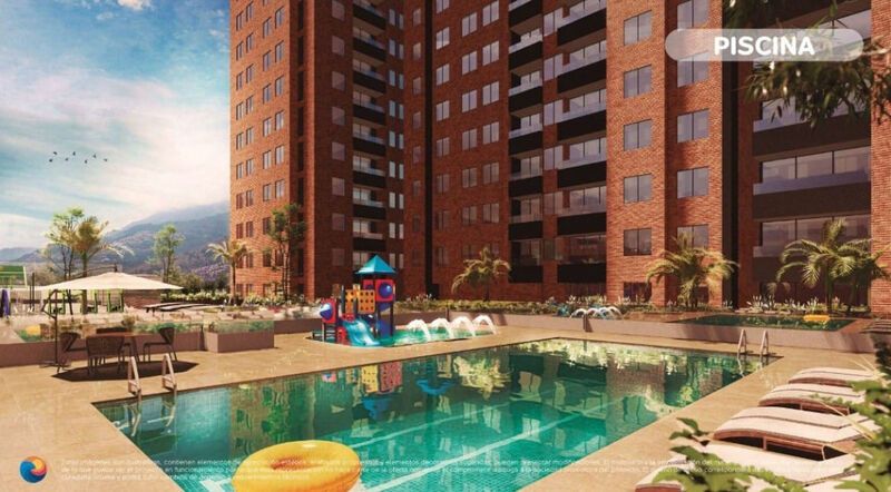 Apartamento en venta Antioquia Bello Centro 61 m2 Habitaciones 2 Baños 2 Garajes 1 Precio $460000000