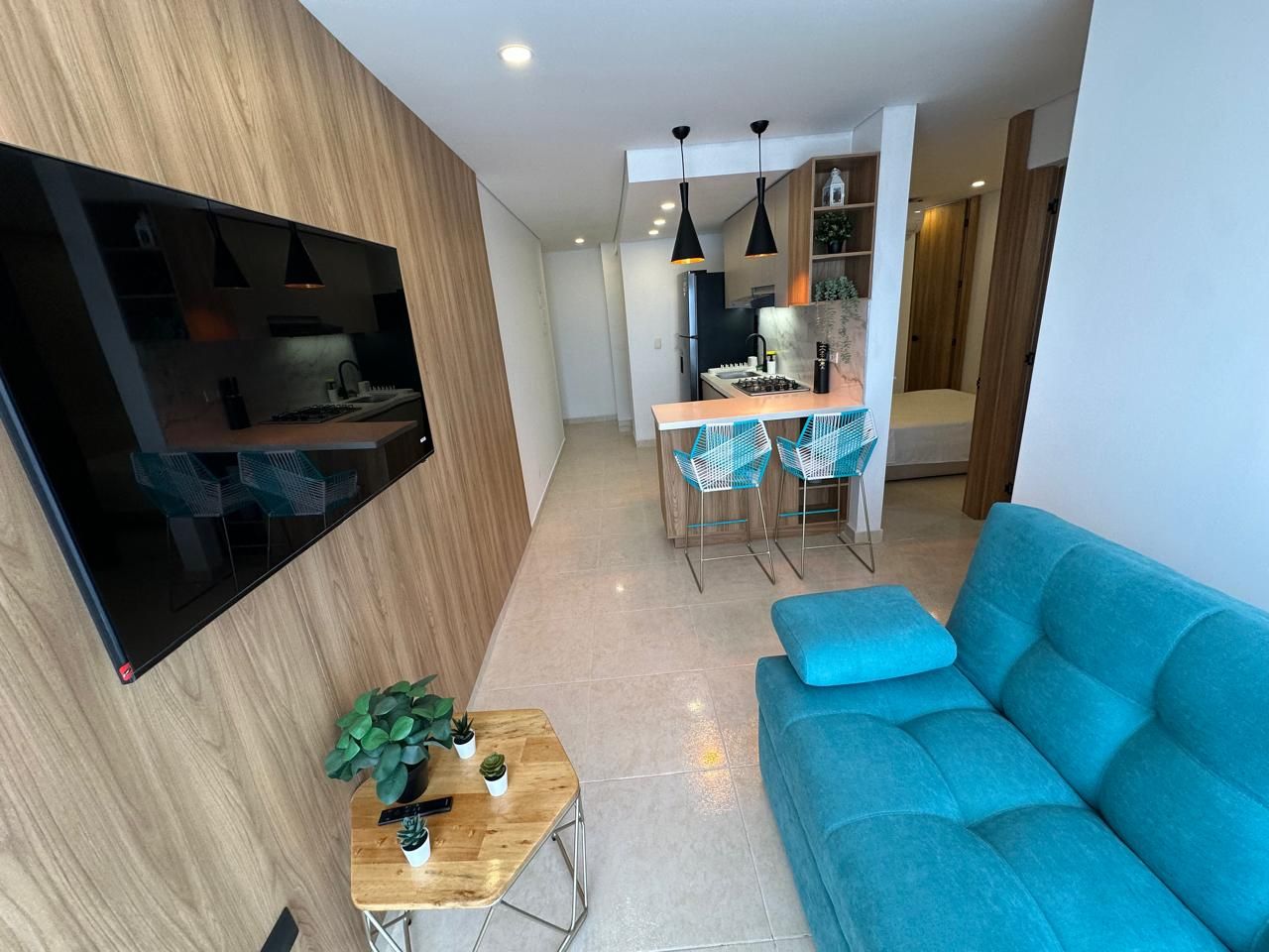 Apartaestudio en venta Bolívar Cartagena Daniel Lemaitre 54 m2 Habitaciones 2 Baños 2 Garajes 1 Precio $315000000