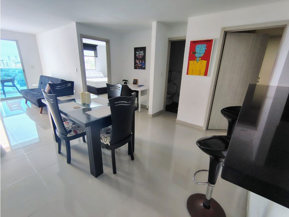 Apartamento en arriendo Bolívar Cartagena Manga 89 m2 Habitaciones 2 Baños 2 Garajes 1 Precio $3500000