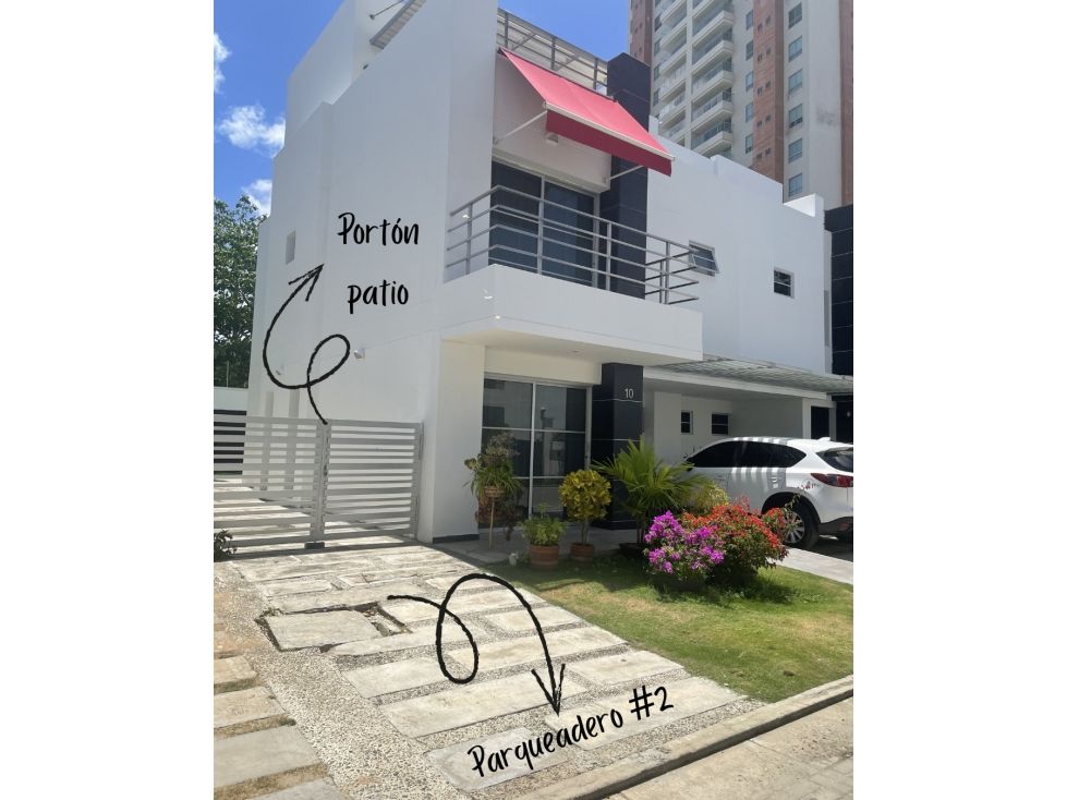 Casa en arriendo Atlántico Puerto Colombia Villa Campestre 239 m2 Habitaciones 4 Baños 6 Garajes 2 Precio $8500000