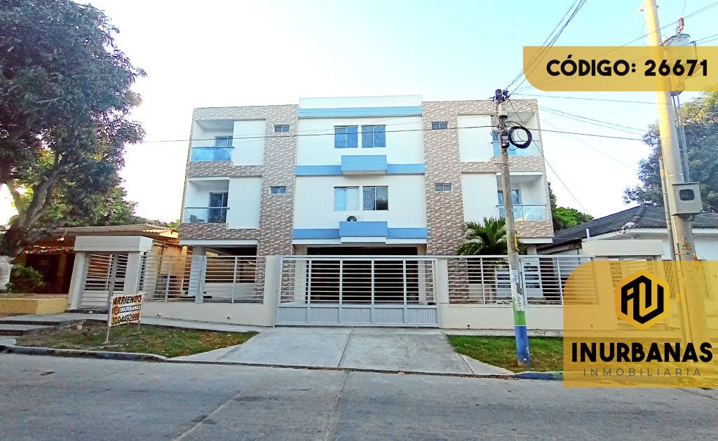 Apartamento en arriendo Atlántico Barranquilla San Isidro 65 m2 Habitaciones 2 Baños 2 Garajes 1 Precio $1350000