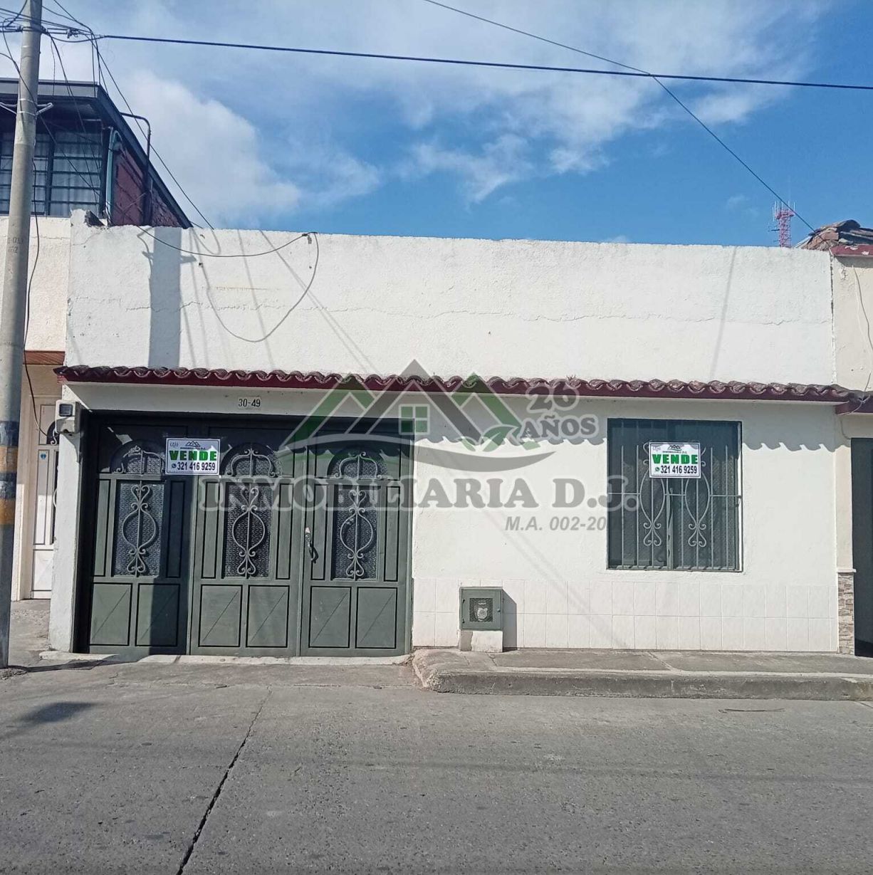 Casa en venta Valle Del Cauca Palmira Barrio Nuevo 60 m2 Habitaciones 2 Baños 1 Garajes 1 Precio $250000000