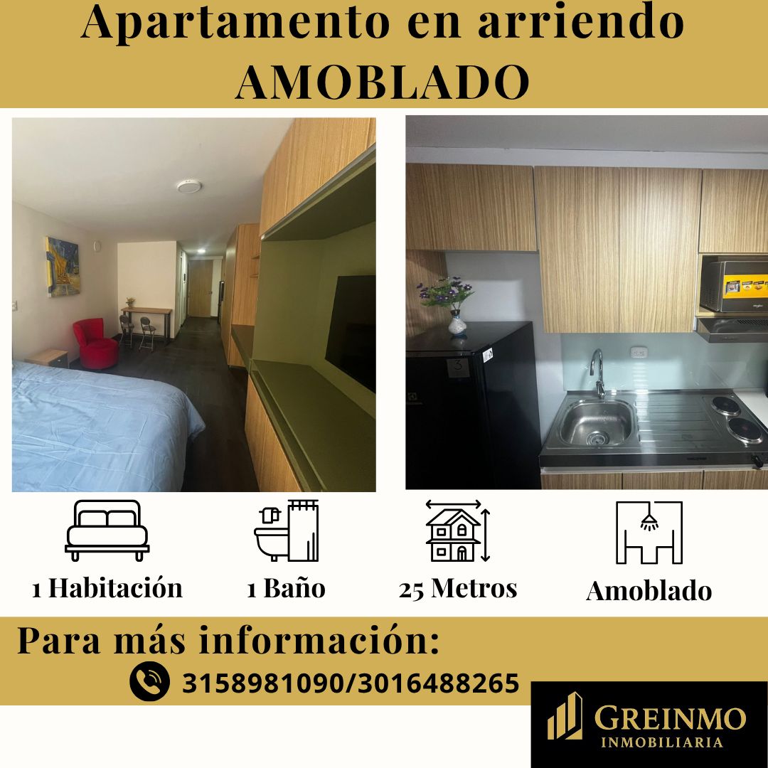 Apartaestudio en arriendo Cundinamarca Bogotá Santa Cecilia 25 m2 Habitaciones 1 Baños 1 Garajes 0 Precio $2500000