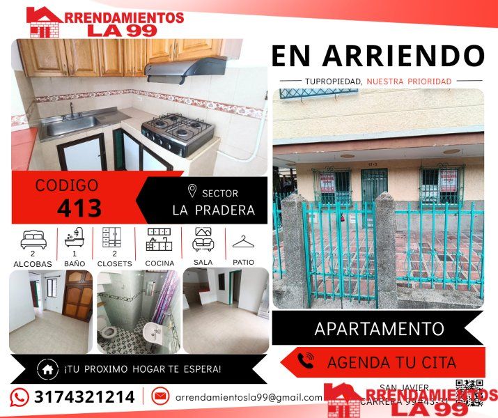Casa en arriendo Antioquia Medellín La Pradera 55 m2 Habitaciones 2 Baños 1 Garajes 0 Precio $1600000