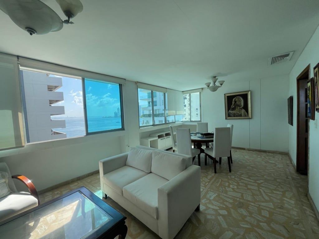 Apartamento en venta Bolívar Cartagena Boca Grande 144 m2 Habitaciones 3 Baños 2 Garajes 0 Precio $550000000
