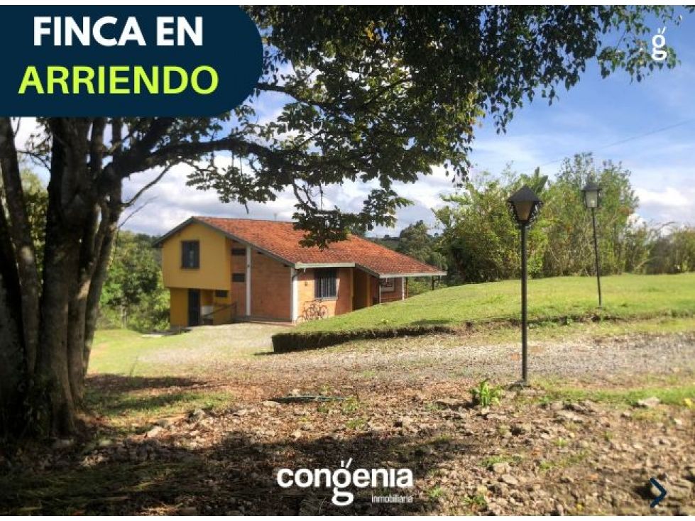 Finca en arriendo Antioquia Rionegro Rionegro 400 m2 Habitaciones 4 Baños 4 Garajes 1 Precio $4800000