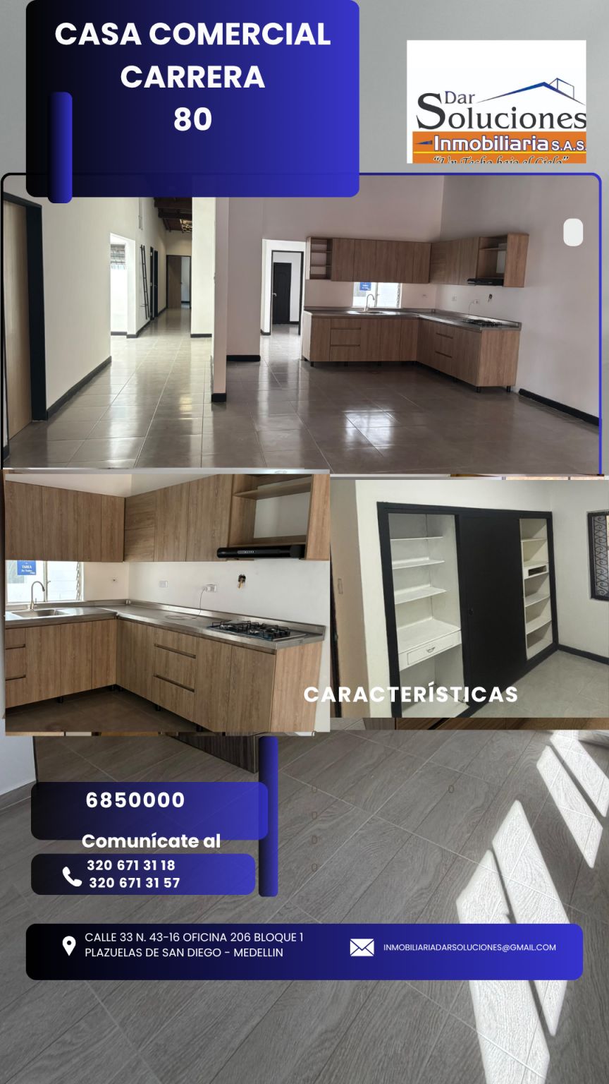 Local en arriendo Antioquia Medellín Ferreni 230 m2 Habitaciones 0 Baños 6 Garajes 0 Precio $6850000