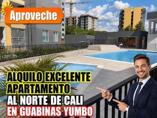 Apartamento en arriendo Valle Del Cauca Yumbo Zona Industrial 65 m2 Habitaciones 2 Baños 2 Garajes 1 Precio $1200000