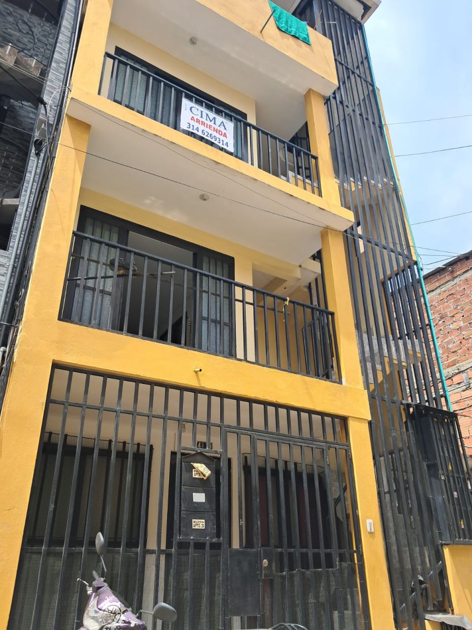 Apartamento en arriendo Valle Del Cauca Cali Jorge Eliecer Gaitán 60 m2 Habitaciones 3 Baños 2 Garajes 0 Precio $850000