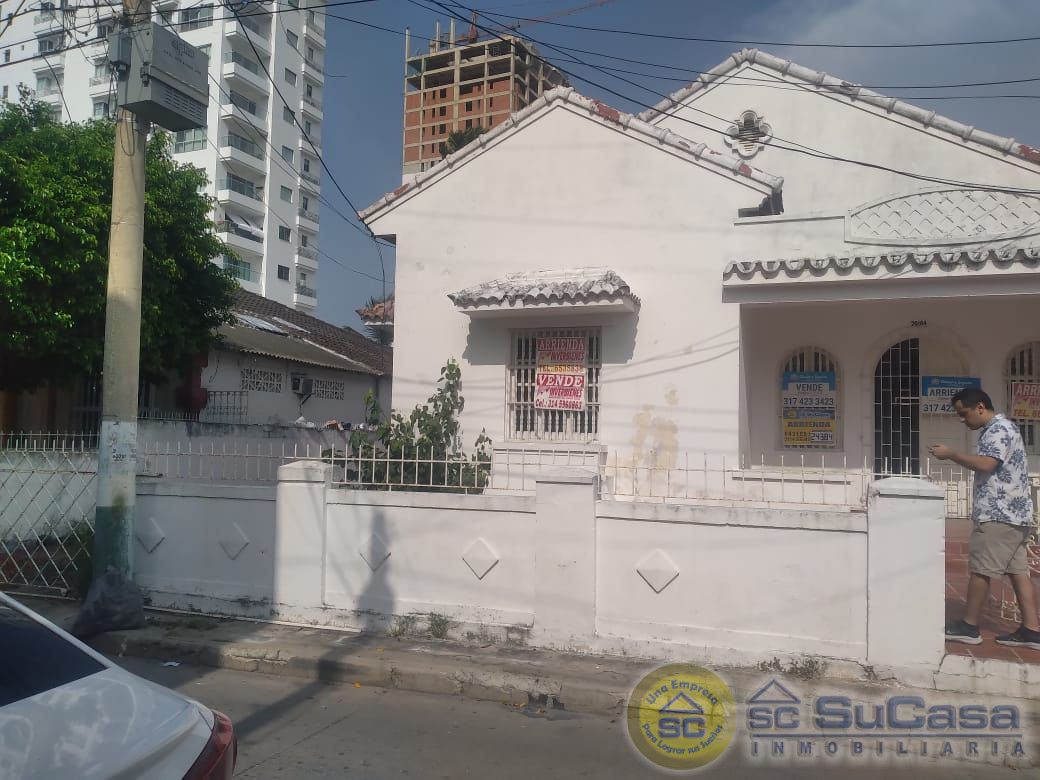 Casa en arriendo o venta Bolívar Cartagena Pie De Popa Toril 216 m2 Habitaciones 5 Baños 3 Garajes 0 Precio venta $1300000000 Precio arriendo $6000000
