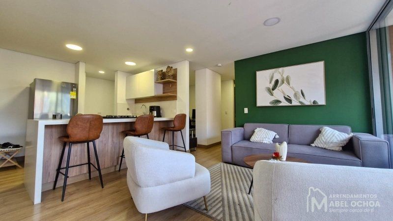 Apartamento en arriendo Antioquia Envigado La Inmaculada 100 m2 Habitaciones 3 Baños 3 Garajes 2 Precio $6200000