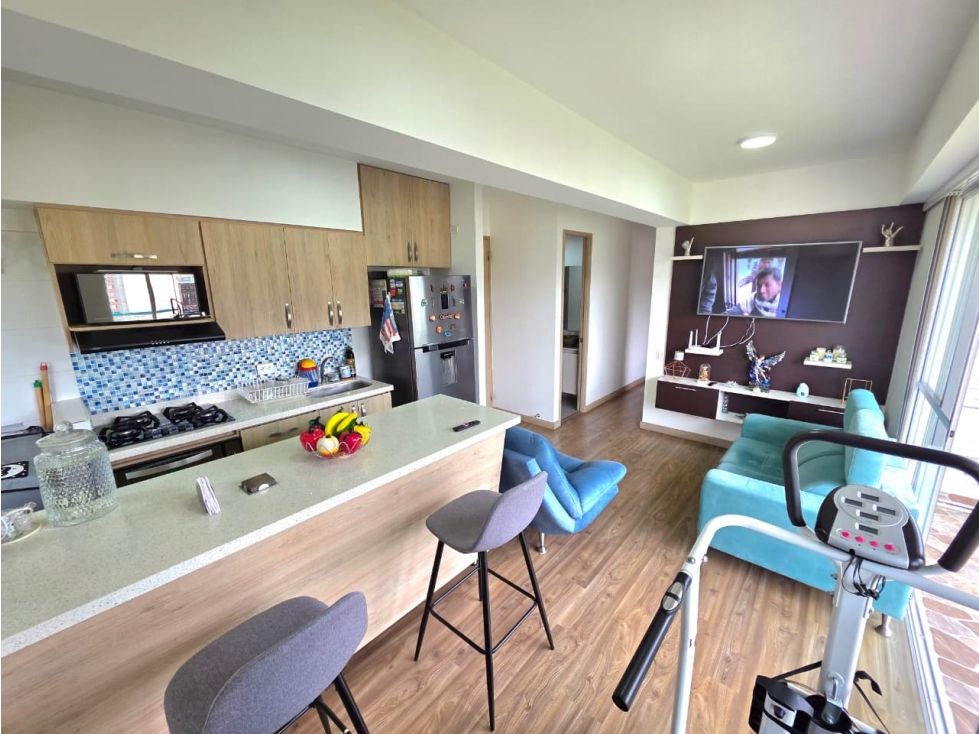 Apartamento en venta Antioquia Sabaneta Sabaneta 59 m2 Habitaciones 3 Baños 2 Garajes 1 Precio $420000000