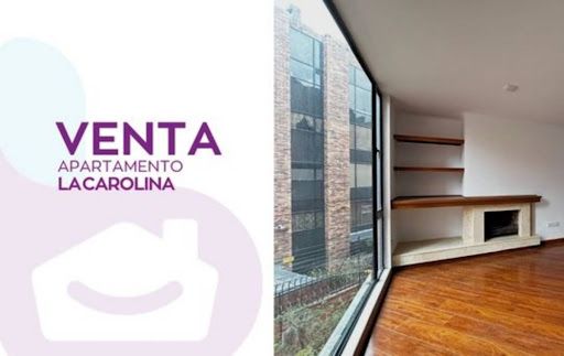 Apartamento en venta Cundinamarca Bogotá La Carolina 106 m2 Habitaciones 3 Baños 2 Garajes 2 Precio $880000000