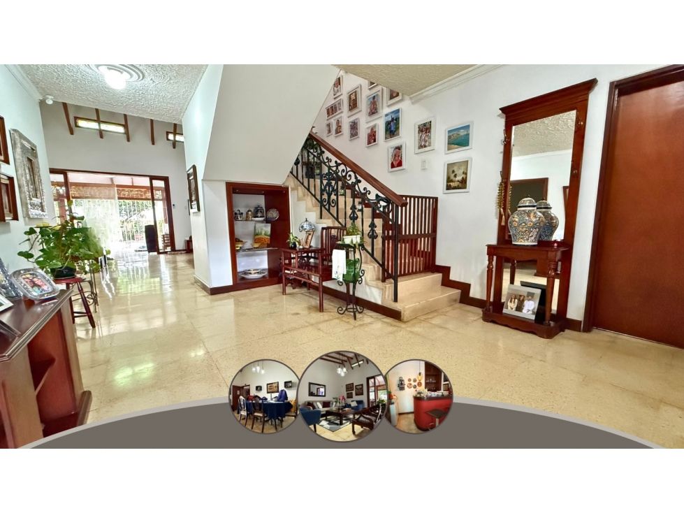 Casa en venta Valle Del Cauca Cali Venezuela - Urb Cañaveralejo 404 m2 Habitaciones 6 Baños 5 Garajes 2 Precio $890000000