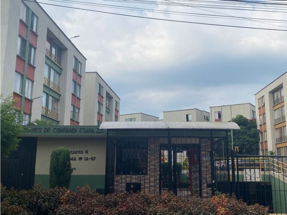 Apartamento en arriendo Valle Del Cauca Cali Torres De Confandi 52 m2 Habitaciones 3 Baños 2 Garajes 0 Precio $1100000