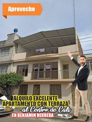 Apartamento en arriendo Valle Del Cauca Cali Benjamín Herrera 100 m2 Habitaciones 3 Baños 3 Garajes 0 Precio $1300000